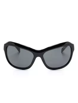 Prada Eyewear солнцезащитные очки Swing, черный