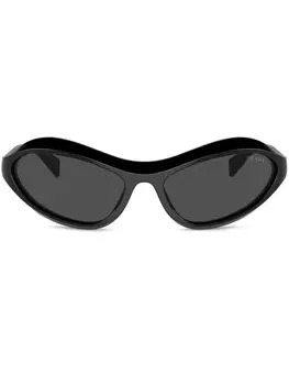 Prada Eyewear солнцезащитные очки Swing, черный