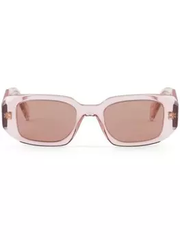 Prada Eyewear солнцезащитные очки Symbole, розовый