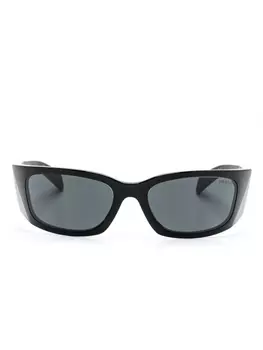Prada Eyewear солнцезащитные очки в защитной оправе A14S, черный
