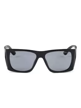 Prada Eyewear square-frame солнцезащитные очки, черный