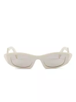 Prada Eyewear Symbole солнцезащитные очки, белый