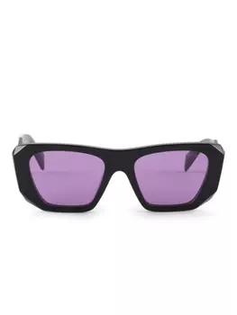 Prada Eyewear Symbole солнцезащитные очки, черный