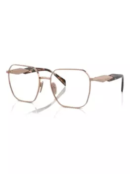 Prada Eyewear tortoiseshell-frame очки, нейтральный
