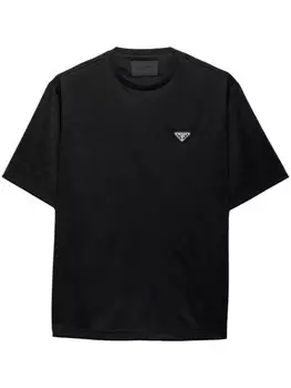 Prada футболка из джерси, черный