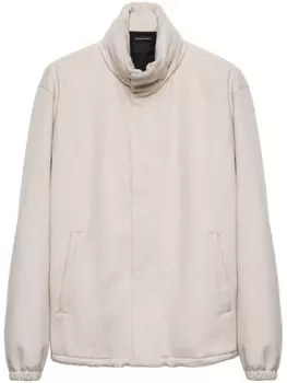 Prada кашемировый пиджак, нейтральный цвет