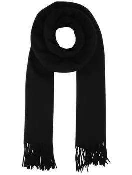 Prada кашемировый шарф, черный