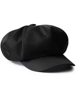 Prada кепка газетчика Re-Nylon, черный