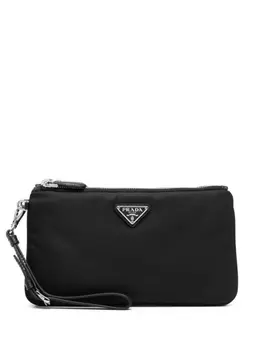 Клатч Prada Re-Nylon, черный