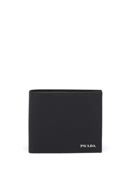 Prada кошелек из сафьяновой кожи, черный