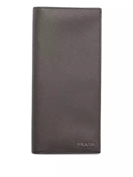 Prada кошелек из сафьяновой кожи, серый