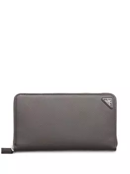 Prada кошелек из сафьяновой кожи, серый