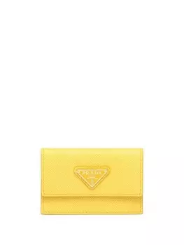 Prada кошелек из сафьяновой кожи, желтый