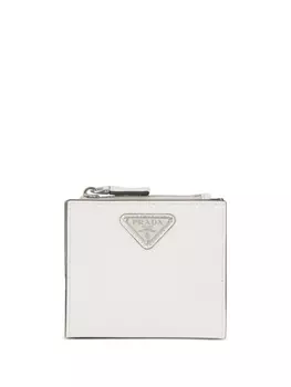 Prada кошелек с логотипом, белый