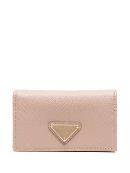 Prada кошелек с логотипом, нейтральный