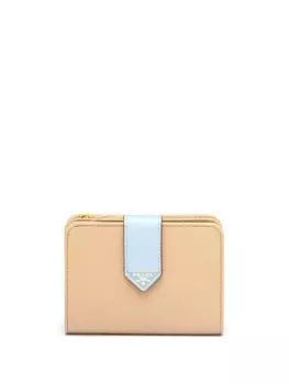 Prada кошелек с логотипом, нейтральный цвет