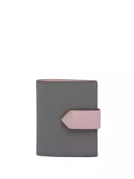 Prada кошелек с логотипом, серый