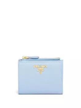 Prada кошелек с логотипом, синий