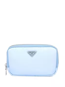 Prada кошелек с логотипом, синий