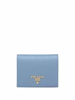 Prada кошелек с логотипом, синий