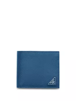 Prada кошелек с логотипом, синий