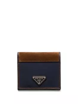 Prada кошелек с логотипом, синий