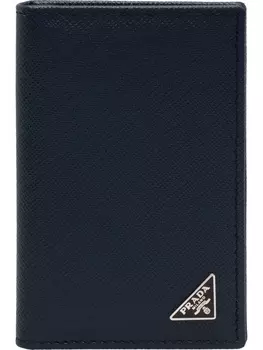 Prada кошелек с отделениями для карт, синий