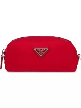 Prada косметичка на молнии, красный