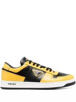 Кроссовки Prada Downtown, черный/желтый