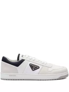 Кроссовки Prada Downtown Re-Nylon, белый/черный