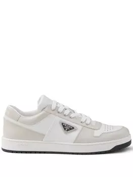 Кроссовки Prada With Logo, белый/светло-серый