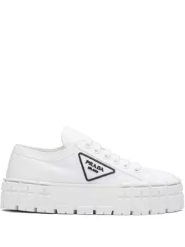 Кроссовки Prada Logo, белый