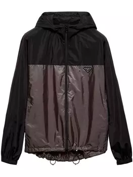 Prada куртка из ре-нейлона, черный