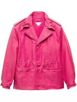 Prada куртка на молнии, розовый