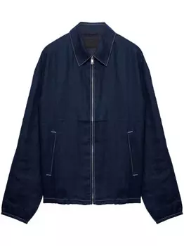 Prada куртка на молнии, синий