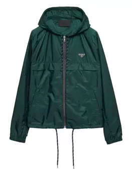Prada куртка Re-Nylon, зеленый