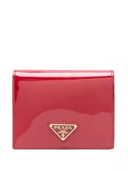 Prada лакированный бумажник, красный