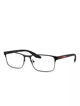 Prada Linea Rossa очки в прямоугольной оправе, черный