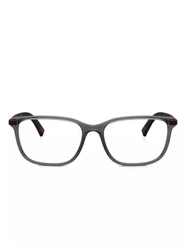 Prada Linea Rossa rectangle-frame очки, серый