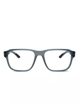 Prada Linea Rossa square-frame очки, синий