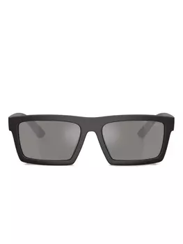 Prada Linea Rossa square-frame солнцезащитные очки, серый