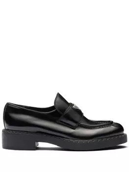 Prada лоферы Chocolate, черный