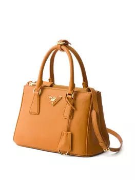 Prada маленькая сумка-тоут Galleria, оранжевый
