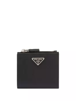 Prada маленький кошелек из сафьяновой кожи, черный