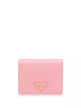 Prada маленький кошелек из сафьяновой кожи, розовый