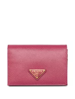 Prada маленький кошелек из сафьяновой кожи, розовый