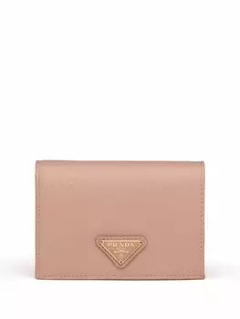 Prada маленький кошелек с логотипом, розовый