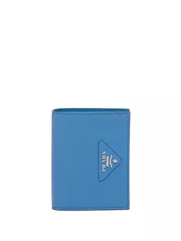 Prada маленький кошелек с логотипом, синий