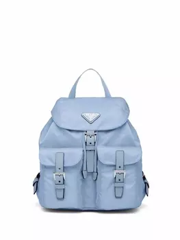 Prada маленький рюкзак с логотипом, синий