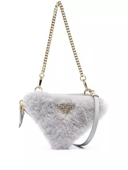 Prada мини-сумка через плечо, синий
